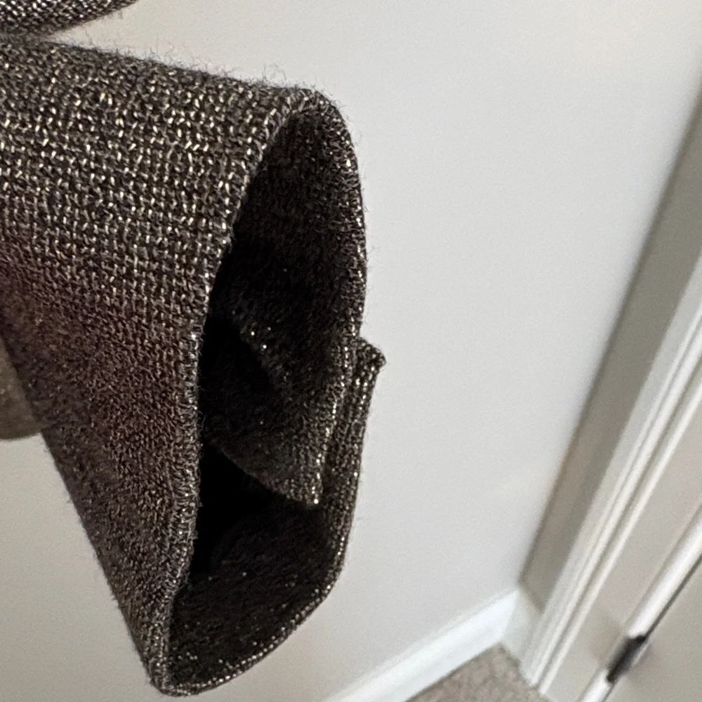 Banana Republic Shimmering Gold Blazer 4p - Picture 11 of 12